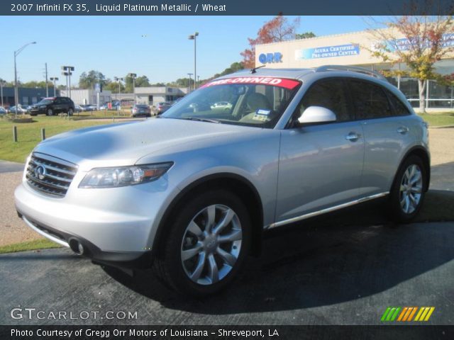 2007 Infiniti FX 35 in Liquid Platinum Metallic