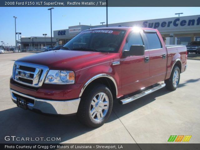 2008 Ford F150 XLT SuperCrew in Redfire Metallic