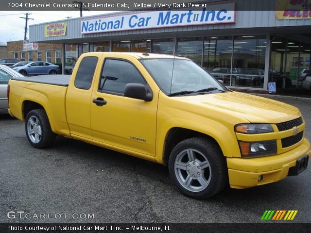 2004 Chevrolet Colorado LS Extended Cab in Yellow