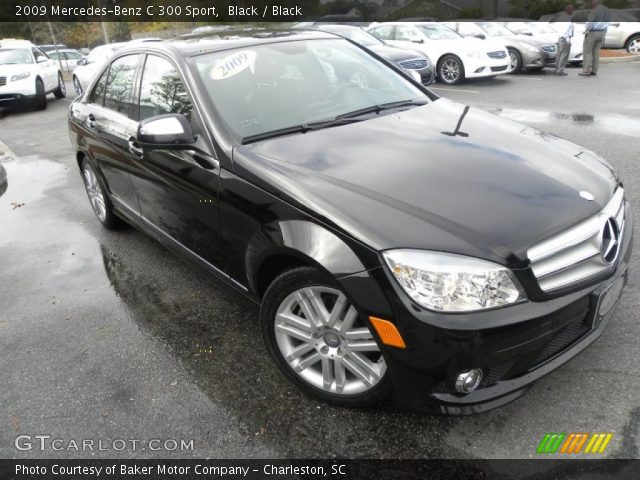 2009 Mercedes-Benz C 300 Sport in Black
