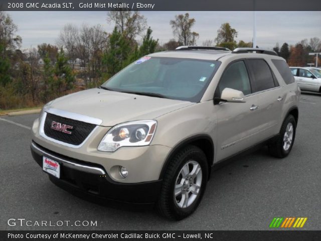 2008 GMC Acadia SLT in Gold Mist Metallic