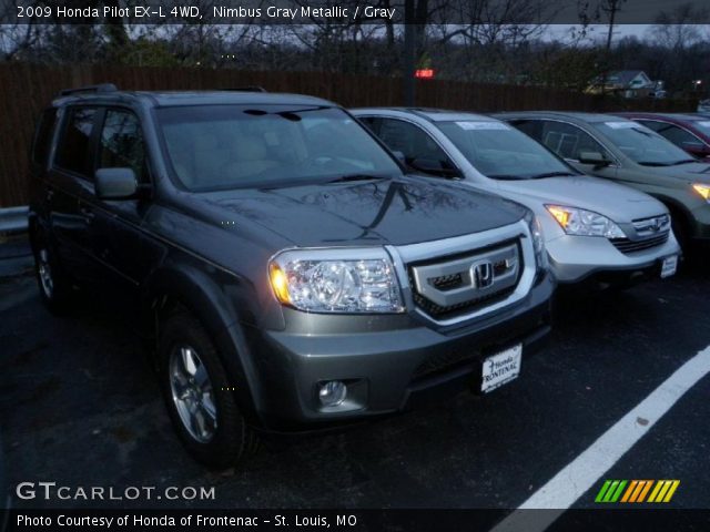 2009 Honda Pilot EX-L 4WD in Nimbus Gray Metallic