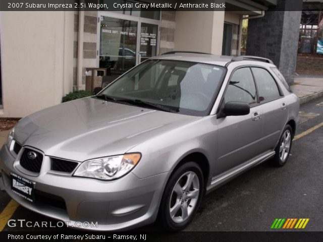 2007 Subaru Impreza 2.5i Wagon in Crystal Gray Metallic