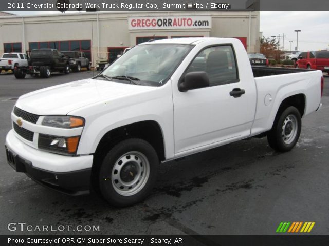 2011 Chevrolet Colorado Work Truck Regular Cab in Summit White