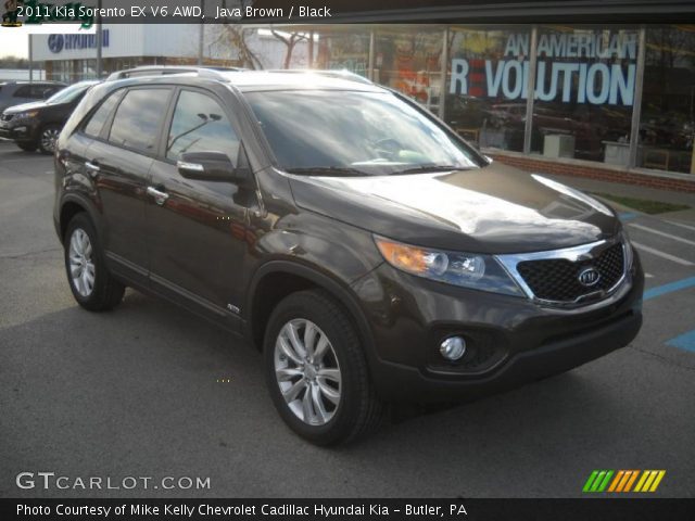 2011 Kia Sorento EX V6 AWD in Java Brown