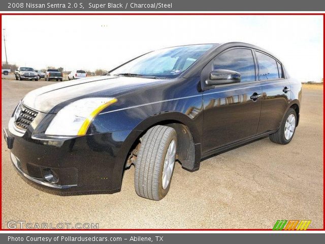 2008 Nissan Sentra 2.0 S in Super Black