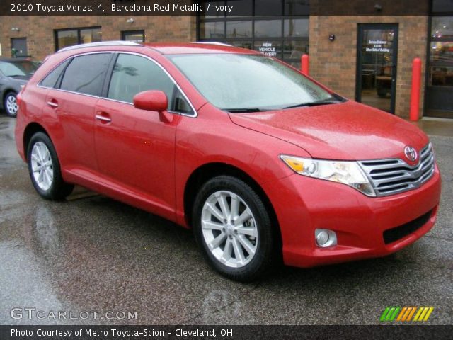 2010 Toyota Venza I4 in Barcelona Red Metallic