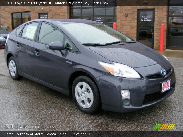 2010 Toyota Prius Hybrid III in Winter Gray Metallic