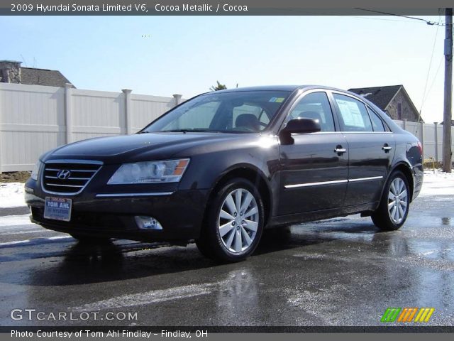 2009 Hyundai Sonata Limited V6 in Cocoa Metallic