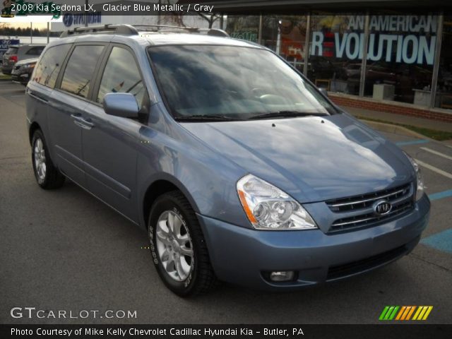 2008 Kia Sedona LX in Glacier Blue Metallic