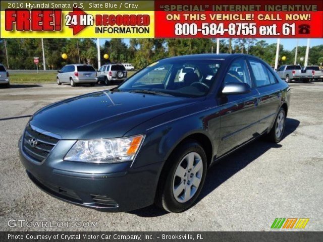 2010 Hyundai Sonata GLS in Slate Blue