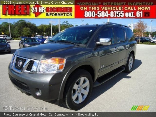 2008 Nissan Armada LE in Smoke Gray
