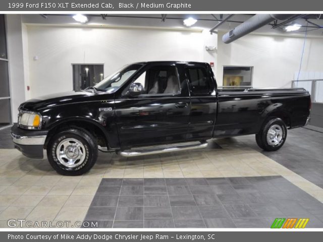 1999 Ford F150 XLT Extended Cab in Black