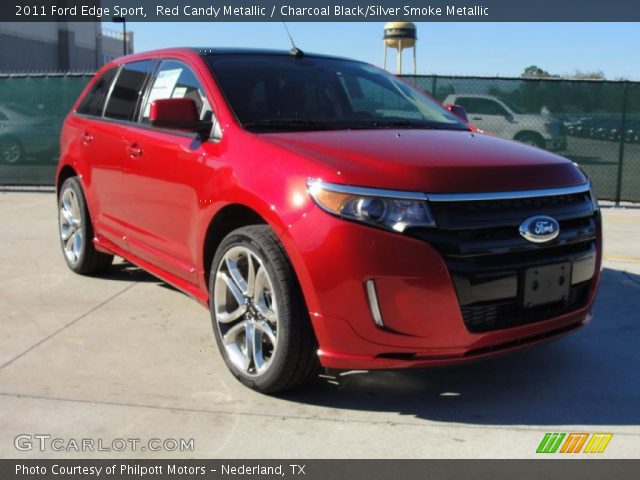 2011 Ford Edge Sport in Red Candy Metallic
