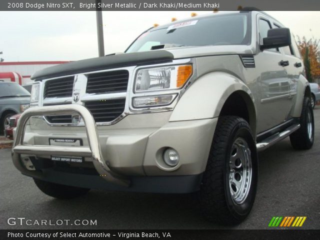 2008 Dodge Nitro SXT in Bright Silver Metallic