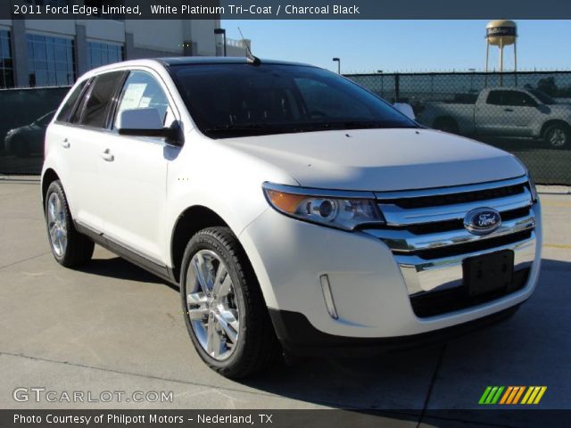 2011 Ford Edge Limited in White Platinum Tri-Coat