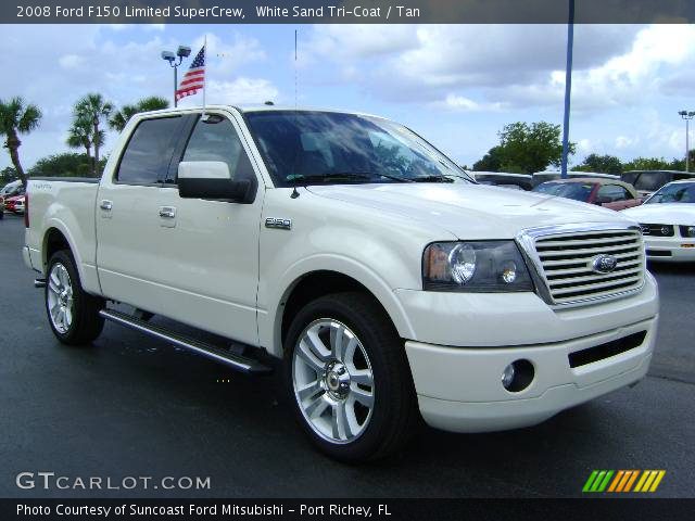 2008 Ford F150 Limited SuperCrew in White Sand Tri-Coat