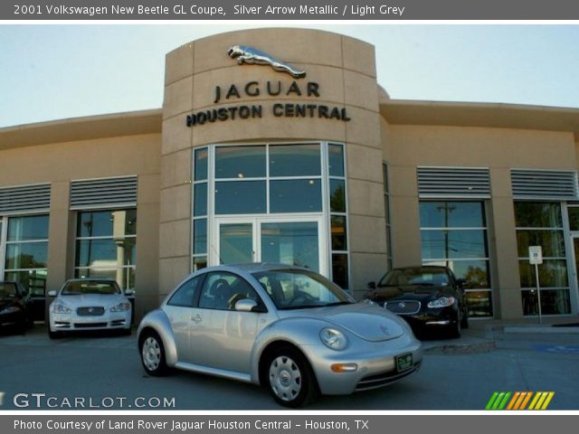 2001 Volkswagen New Beetle GL Coupe in Silver Arrow Metallic
