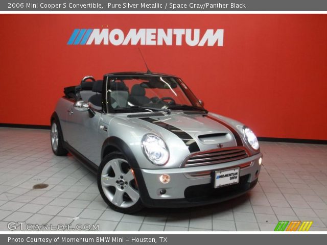 2006 Mini Cooper S Convertible in Pure Silver Metallic