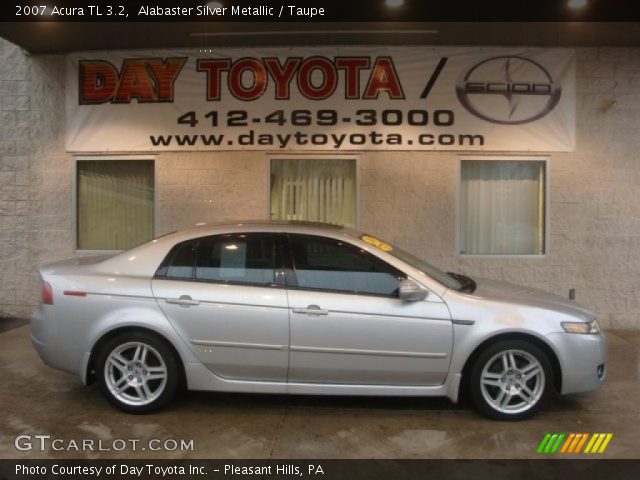 2007 Acura TL 3.2 in Alabaster Silver Metallic
