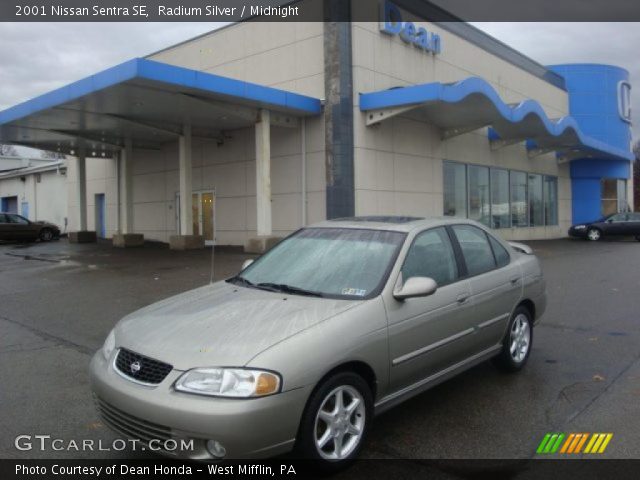 2001 Nissan Sentra SE in Radium Silver
