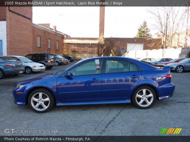 2005 Mazda MAZDA6 i Sport Hatchback in Lapis Blue Metallic