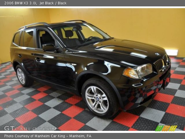 2006 BMW X3 3.0i in Jet Black