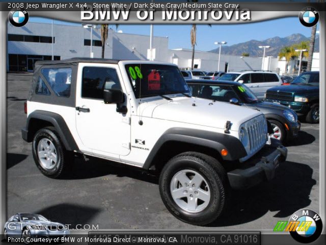 2008 Jeep Wrangler X 4x4 in Stone White