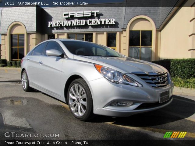 2011 Hyundai Sonata SE in Radiant Silver