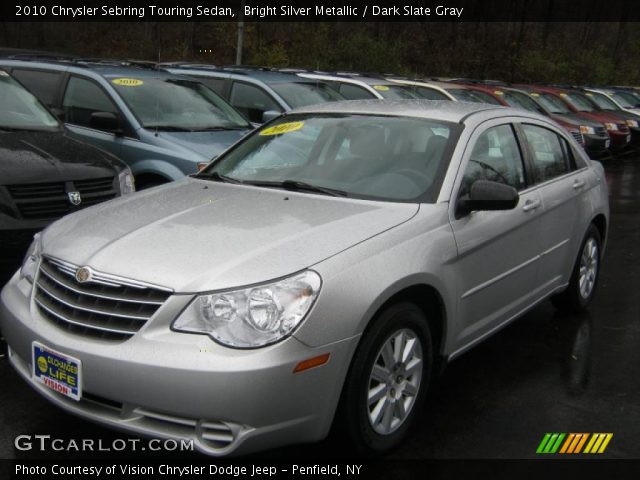2010 Chrysler Sebring Touring Sedan in Bright Silver Metallic
