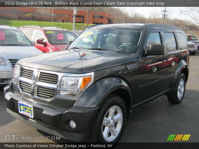 2010 Dodge Nitro SE 4x4 in Brilliant Black Crystal Pearl