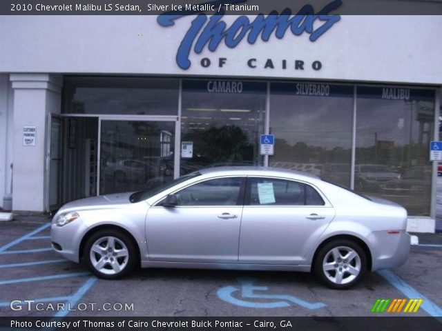 2010 Chevrolet Malibu LS Sedan in Silver Ice Metallic