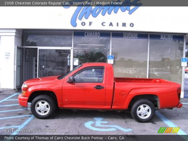2008 Chevrolet Colorado Regular Cab in Victory Red