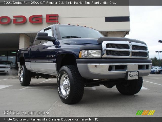 2001 Dodge Ram 2500 SLT Regular Cab 4x4 in Patriot Blue Pearl