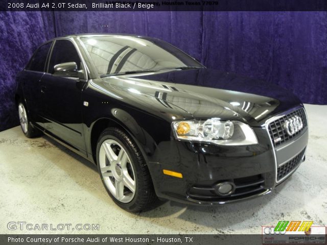 2008 Audi A4 2.0T Sedan in Brilliant Black