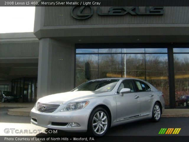 2008 Lexus LS 460 in Mercury Silver Metallic