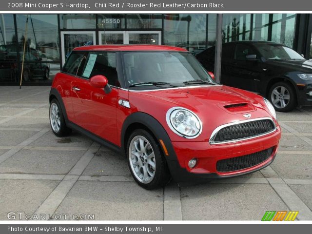 2008 Mini Cooper S Hardtop in Chili Red