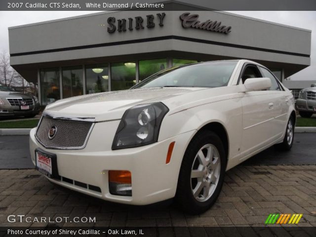 2007 Cadillac CTS Sedan in White Diamond