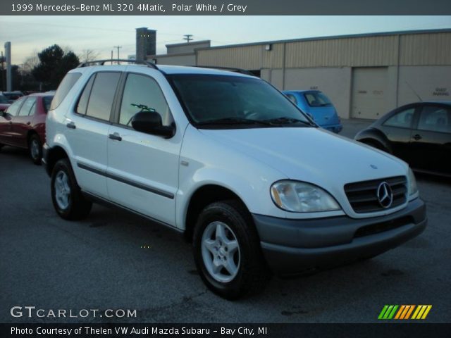 1999 Mercedes-Benz ML 320 4Matic in Polar White