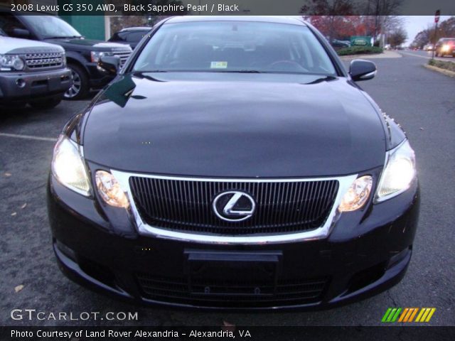 2008 Lexus GS 350 AWD in Black Sapphire Pearl
