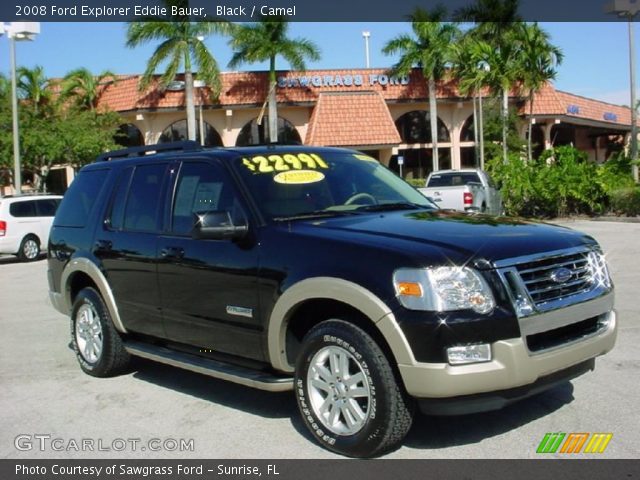 2008 Ford Explorer Eddie Bauer in Black