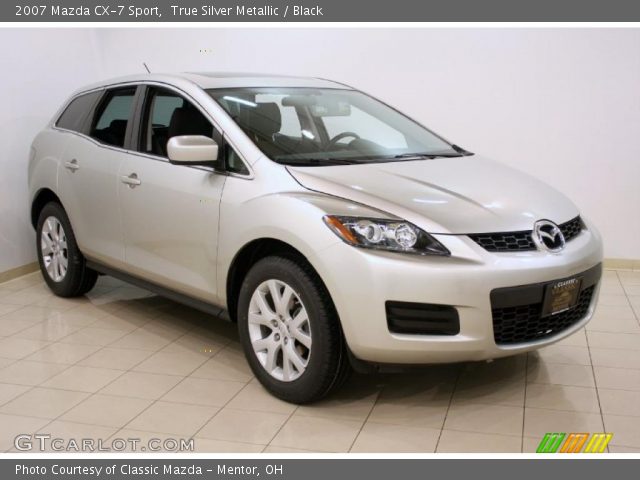 2007 Mazda CX-7 Sport in True Silver Metallic