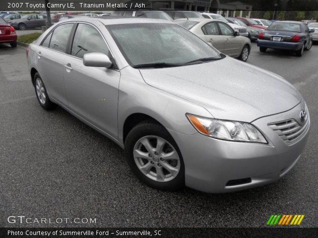 2007 Toyota Camry LE in Titanium Metallic