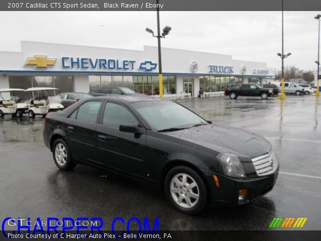 2007 Cadillac CTS Sport Sedan in Black Raven
