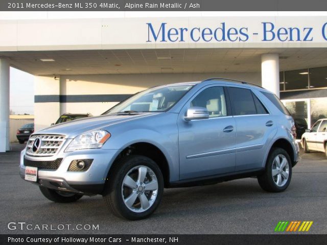 2011 Mercedes-Benz ML 350 4Matic in Alpine Rain Metallic