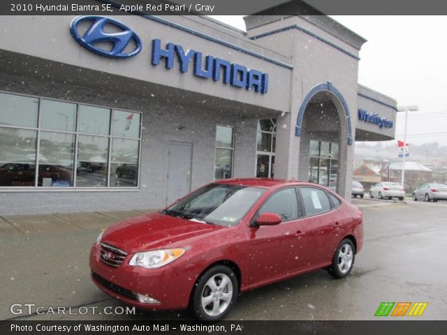 2010 Hyundai Elantra SE in Apple Red Pearl