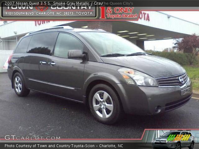 2007 Nissan Quest 3.5 S in Smoke Gray Metallic