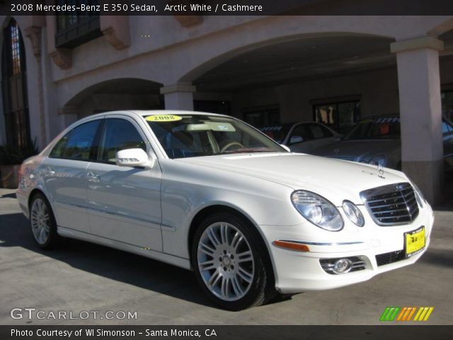 2008 Mercedes-Benz E 350 Sedan in Arctic White