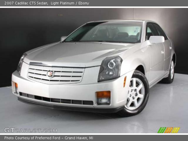 2007 Cadillac CTS Sedan in Light Platinum