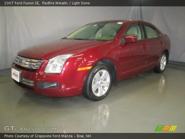 2007 Ford Fusion SE in Redfire Metallic